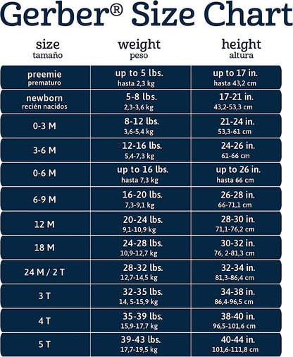 Baby-Girls 4 Pack Sleep N' Play Footie